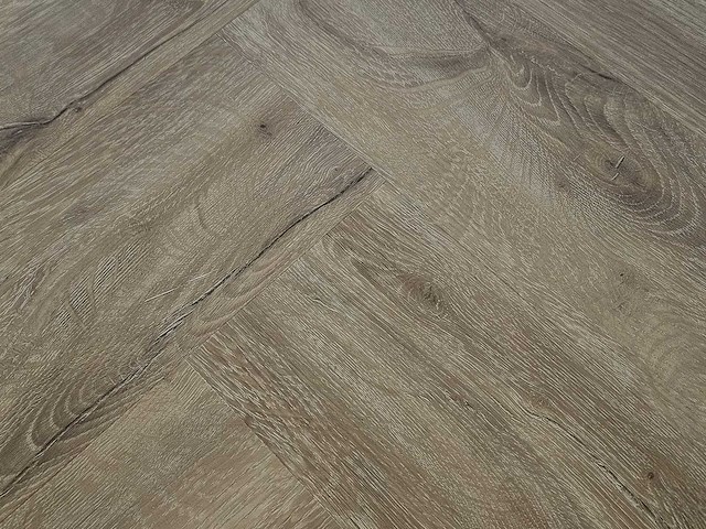 6 m2 pvc click visgraat - 750 x 150 x 6,5 mm - afbeelding 1 van  3