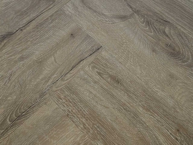 6 m2 pvc click visgraat - 750 x 150 x 6,5 mm - afbeelding 1 van  3