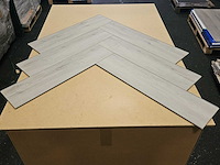 6 m2 pvc spc click visgraat - 610 x 150 x 6 mm - afbeelding 2 van  2