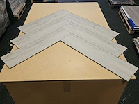 6 m2 pvc spc click visgraat - 610 x 150 x 6 mm - afbeelding 3 van  3