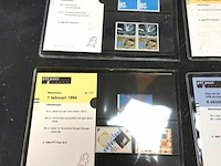 6 officiële ptt post postzegelmapjes uit 1993 en 1994 met postfrisse postzegels - afbeelding 2 van  5