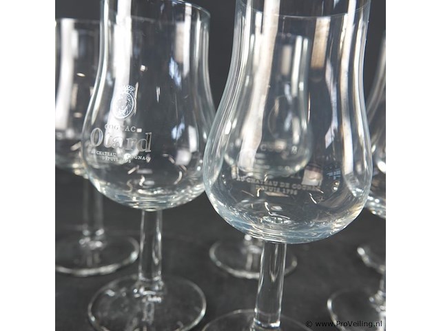 6 otard cognacglazen - afbeelding 4 van  5