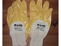 6 paar werkhandschoen m-lite (doos-q) - afbeelding 1 van  3