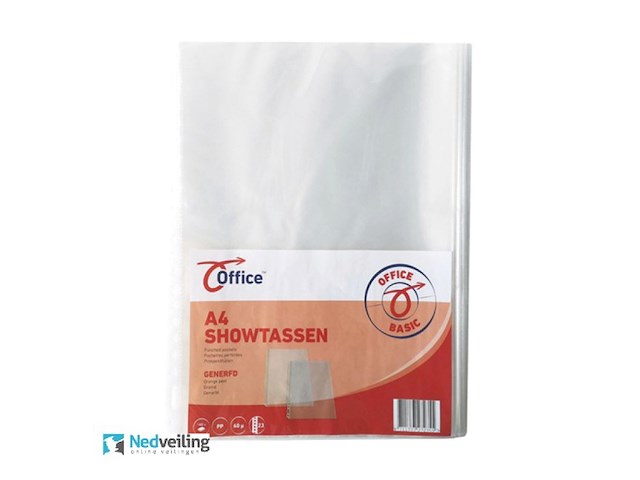 6 pak à 100 l-hoes transparant 80µ - afbeelding 3 van  3