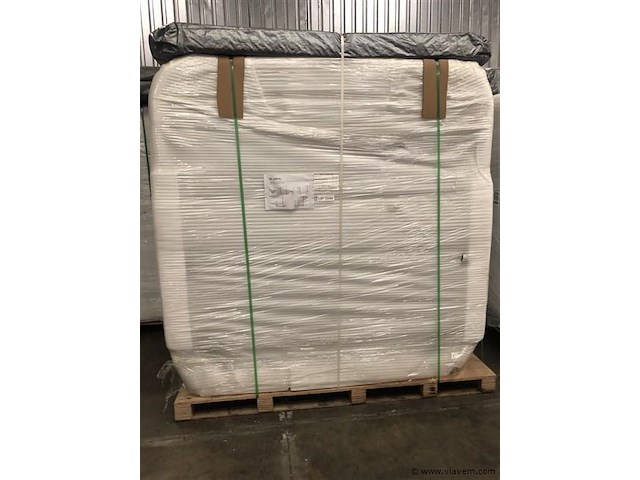 6 persoons outdoor spa met waterjets 255x233cm - zwart / zwarte zijkant - afbeelding 7 van  17