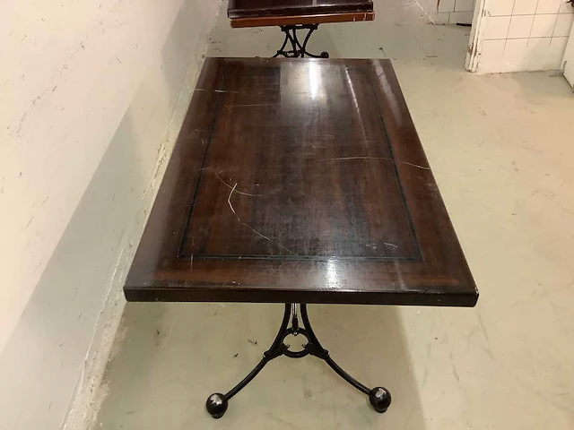 6 persoons tafel - restaurant tables (12x) - afbeelding 4 van  4