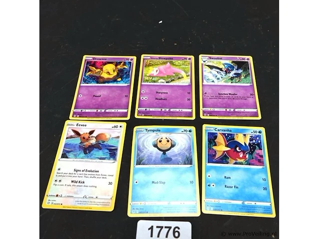 6 pokemon kaarten - afbeelding 1 van  5