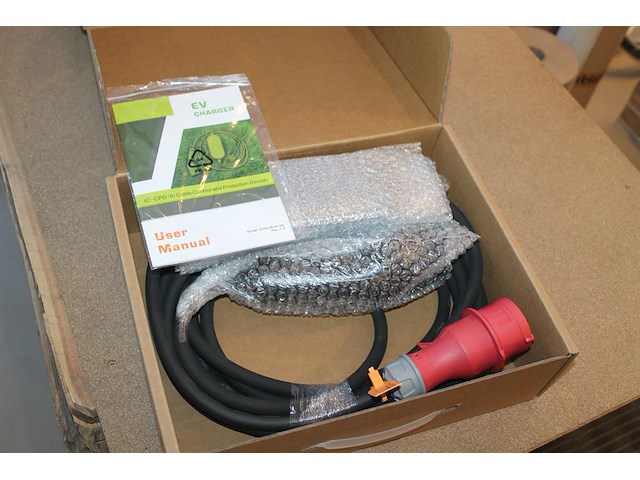 6 portable laadkabels 7 meter. cee16 rood naar type2. - afbeelding 1 van  3