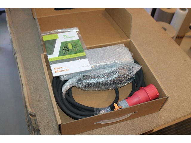 6 portable laadkabels 7 meter. cee16 rood naar type2. - afbeelding 1 van  3