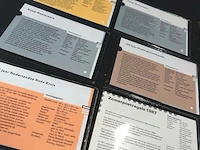6 ppt postzegelmappen met postfrisse zegels - afbeelding 5 van  6
