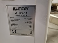 6 set airco's, eurom, ac2401, wit, 2023 - afbeelding 2 van  11