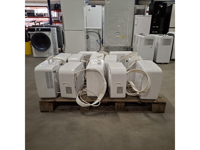 6 set airco's, eurom, ac2401, wit, 2023 - afbeelding 1 van  11