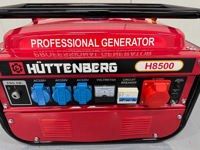 6 stuks hüttenberg h8500 stroomaggregaat / generator - afbeelding 4 van  8