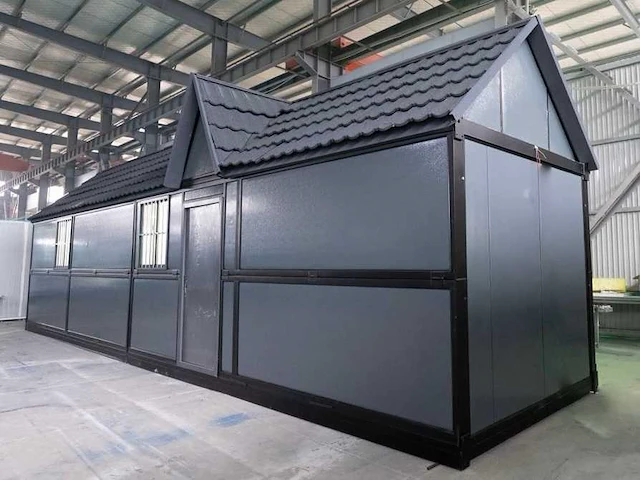 6 stuks rhino-houses 1160x250x239 cm 29 m2 mobiele woonunit / tiny house (6x) - afbeelding 12 van  42
