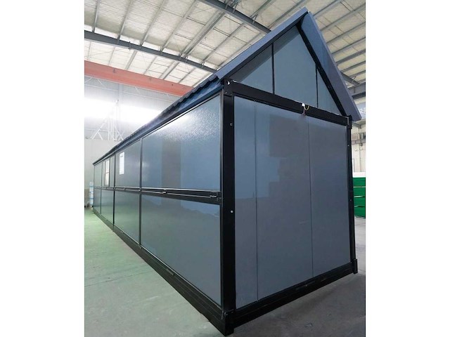 6 stuks rhino-houses 1160x250x239 cm 29 m2 mobiele woonunit / tiny house (6x) - afbeelding 2 van  42