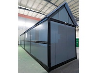 6 stuks rhino-houses 1160x250x239 cm 29 m2 mobiele woonunit / tiny house (6x) - afbeelding 2 van  42