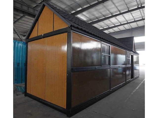 6 stuks rhino-houses 1160x250x239 cm 29 m2 mobiele woonunit / tiny house (6x) - afbeelding 7 van  42