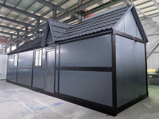 6 stuks rhino-houses 1160x250x239 cm 29 m2 mobiele woonunit / tiny house (6x) - afbeelding 12 van  42
