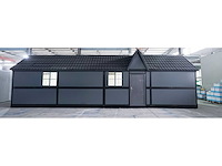 6 stuks rhino-houses 1160x250x239 cm 29 m2 mobiele woonunit / tiny house (6x) - afbeelding 39 van  42