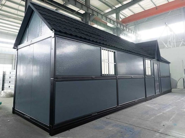 6 stuks rhino-houses 1160x250x239 cm 29 m2 mobiele woonunit / tiny house (6x) - afbeelding 40 van  42