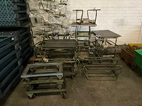 6 trolleys + 21 bokken 85x62x35cm - afbeelding 1 van  5