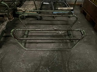 6 trolleys + 21 bokken 85x62x35cm - afbeelding 3 van  5