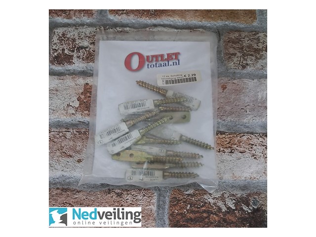 6 verpakkingen van 12 schuttingsteunen - afbeelding 1 van  3