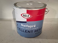 6 x 2,5 liter aqua primer satin, nelf, wit - afbeelding 2 van  5