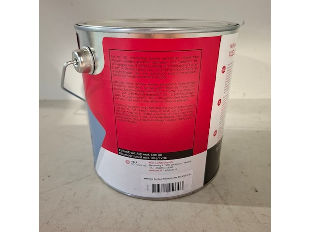 6 x 2,5 liter aqua primer satin, nelf, wit - afbeelding 3 van  5
