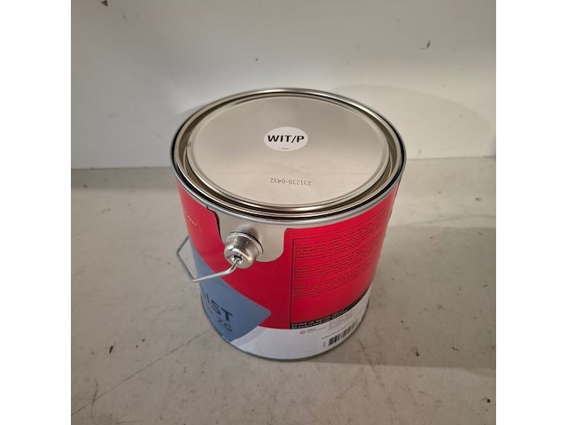 6 x 2,5 liter aqua primer satin, nelf, wit - afbeelding 5 van  5