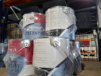 6 x 2,5 liter aqua primer satin wit, nelf - afbeelding 1 van  5