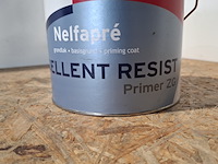 6 x 2,5 liter aqua primer satin wit, nelf - afbeelding 4 van  5
