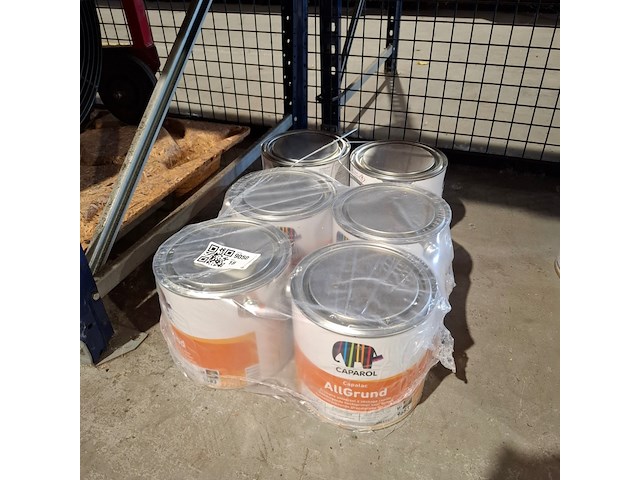 6 x 2,5 liter caparol allgrund, wit - afbeelding 1 van  4