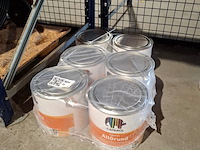 6 x 2,5 liter caparol allgrund, wit