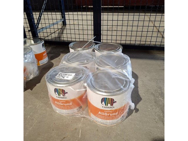 6 x 2,5 liter caparol allgrund, wit - afbeelding 1 van  4