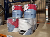 6 x 2,5 liter grondverf primer zg nelf, nelfapré, wit - afbeelding 1 van  8