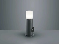 6 x cortona 40 schuko buiten lamp zwart - afbeelding 7 van  10
