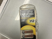 6 x doosje gehoorapparaat batterijen bruin , 6 stuks in een doosje - afbeelding 2 van  9