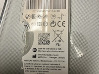 6 x doosje gehoorapparaat batterijen bruin , 6 stuks in een doosje - afbeelding 7 van  9