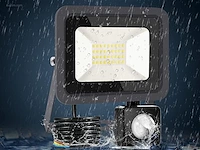 6 x gt ilux led breedstraler 30 watt + pir - afbeelding 6 van  7