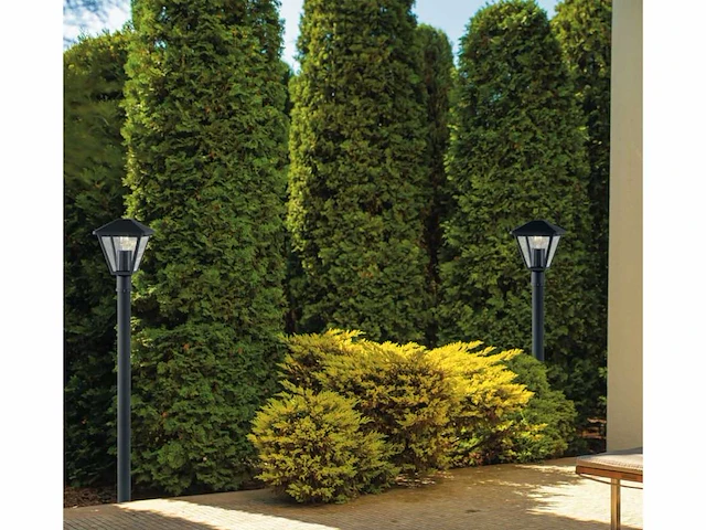 6 x intec prisma 100 tuinlantaarns antraciet - afbeelding 4 van  6
