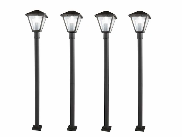 6 x intec prisma 100 tuinlantaarns antraciet - afbeelding 2 van  6