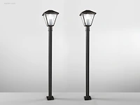 6 x intec prisma 100 tuinlantaarns