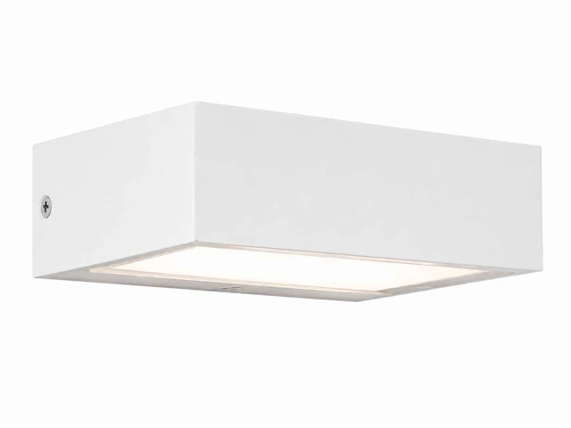 6 x led buiten wandlamp – 9w – 4200k neutraal wit - wit – ip65 – andiz - afbeelding 8 van  15