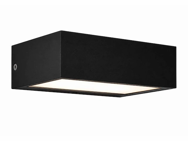 6 x led buiten wandlamp – 9w – 4200k neutraal wit - zwart – ip65 – andiz - afbeelding 8 van  15