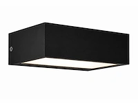 6 x led buiten wandlamp – 9w – 4200k neutraal wit - zwart – ip65 – andiz - afbeelding 8 van  15