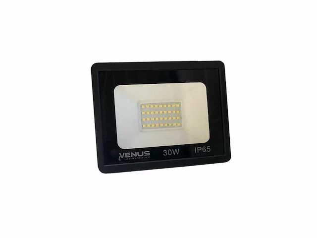 6 x led schijnwerper 30w – 6500k koud wit – ip65 – aslan-30 - afbeelding 1 van  4