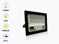 6 x led schijnwerper mini 30w – 6500k koud wit – ip65 – minions-30 - afbeelding 4 van  5