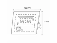 6 x led schijnwerper mini 50w – 6500k koud wit – ip65 – minions-50 - afbeelding 5 van  5