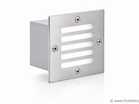 6 x led trapverlichting 3w - 6400k koud wit – ip54 – akik - afbeelding 2 van  5